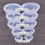 Kristall-Epoxidkugel-Silikonform zum Selbermachen, handgefertigter Schmuck, Kugelherstellungsform, 20 PCS 20mm, 20 PCS 30mm, 10 PCS 40mm, 4 PCS 50mm, 4 PCS  60mm – Bild 3