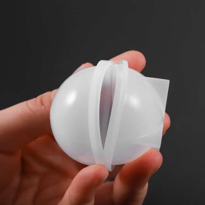 Kristall-Epoxidkugel-Silikonform zum Selbermachen, handgefertigter Schmuck, Kugelherstellungsform, 20 PCS 20mm, 20 PCS 30mm, 10 PCS 40mm, 4 PCS 50mm, 4 PCS  60mm – Bild 5