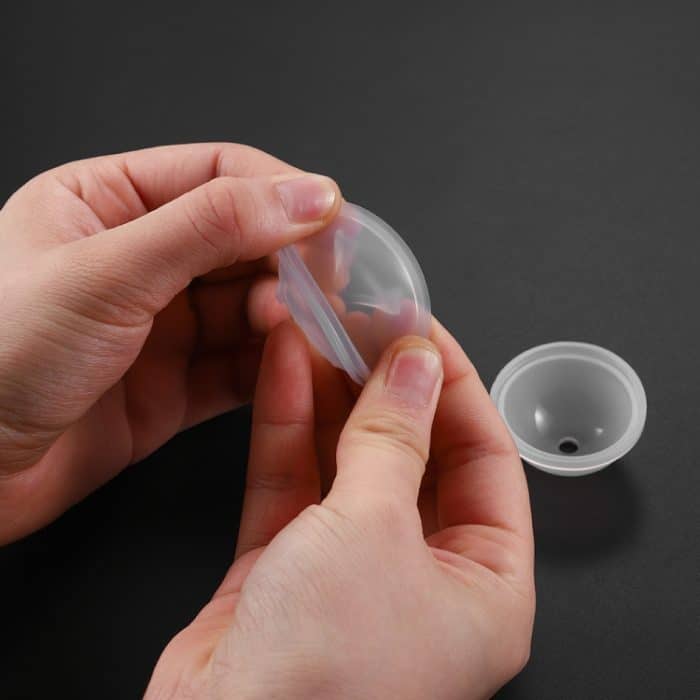 Kristall-Epoxidkugel-Silikonform zum Selbermachen, handgefertigter Schmuck, Kugelherstellungsform, 20 PCS 20mm, 20 PCS 30mm, 10 PCS 40mm, 4 PCS 50mm, 4 PCS  60mm – Bild 6