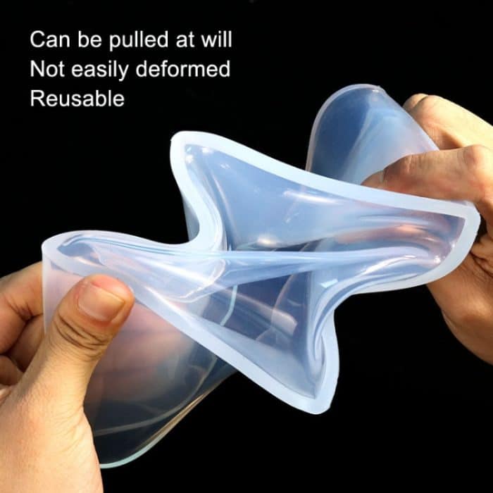 Kristall-Tropfen-Kleber, quadratisch, Silikagel-Form, zum Selbermachen, handgefertigter Schmuck, Dekorationsmodell, 20 PCS 20mm, 20 PCS 25mm, 10 PCS 35mm, 4 PCS 40mm, 4 PCS 50mm, 4 PCS 65mm – Bild 4