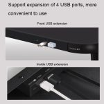 Vaydeer ZGP011 Erhöhtes Eckregal für Computermonitore aus Metall – Bild 5