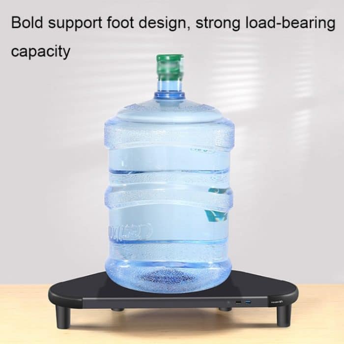 Vaydeer ZGP011 Erhöhtes Eckregal für Computermonitore aus Metall – Bild 7