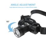 Tauchscheinwerfer 60 m Unterwasserscheinwerfer XM-L2 LED-Tauchkopf-Taschenlampe – Bild 3