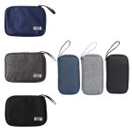 Power Hard Drive Digital Zubehör Staubdichte Aufbewahrungstasche, Stil:, Data Cable Bag (Navy), Data Cable Bag (Gray), Data Cable Bag (Black), Power Bank Bag (Blue), Power Bank Bag (Gray), Power Bank Bag (Black) – Bild 2