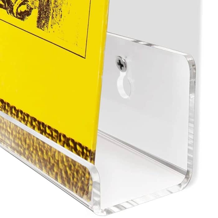 2 PCs Acryl -Rekord -Rack -Rack -Wand -CD -Anzeigeständer – Bild 6