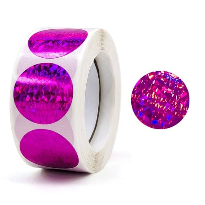 TBD0602541801A.jpg 10 Stück Geschenkartikel, dekorative farbige Aufkleber für Umschläge, selbstklebendes Siegel, 25mm – Bild 1