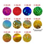 10 Stück Geschenkartikel, dekorative farbige Aufkleber für Umschläge, selbstklebendes Siegel, 25mm – Bild 2