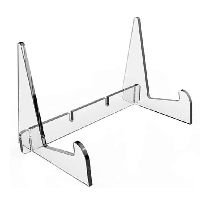 TBD06025437.jpg Acryl-Bücherregal, transparenter Buchständer, Zeitschriften-Bilderrahmenständer – Bild 1