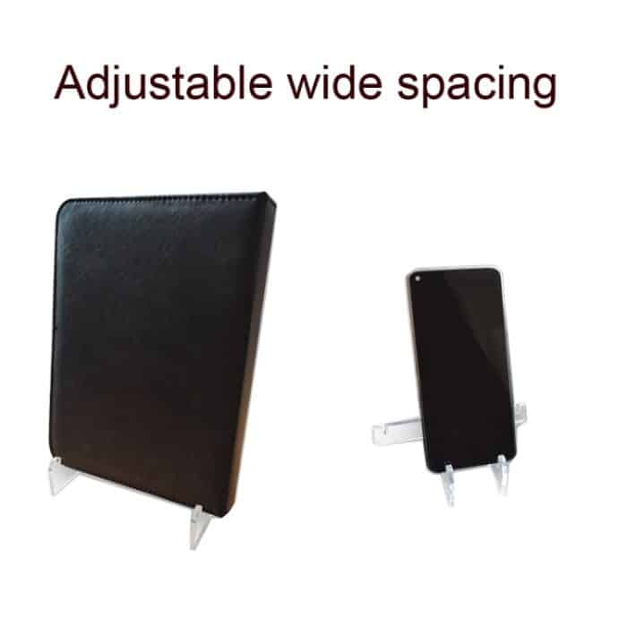 Acryl-Bücherregal, transparenter Buchständer, Zeitschriften-Bilderrahmenständer – Bild 3