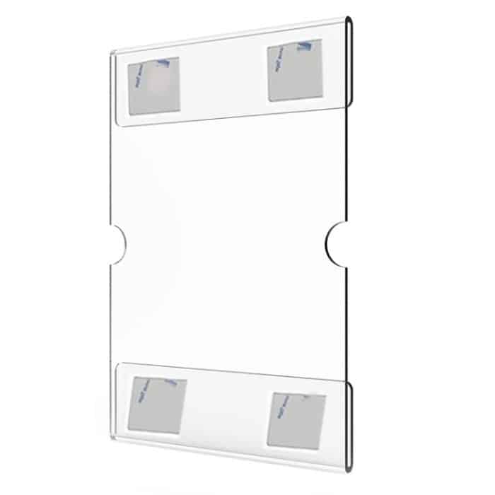 2 PCs 4x6 -Zoll -Wand montiertes Acryl -Beschilderungshalterungsmauerfoto -Rahmen – Bild 2