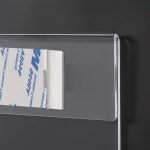 2 PCs 4x6 -Zoll -Wand montiertes Acryl -Beschilderungshalterungsmauerfoto -Rahmen – Bild 4