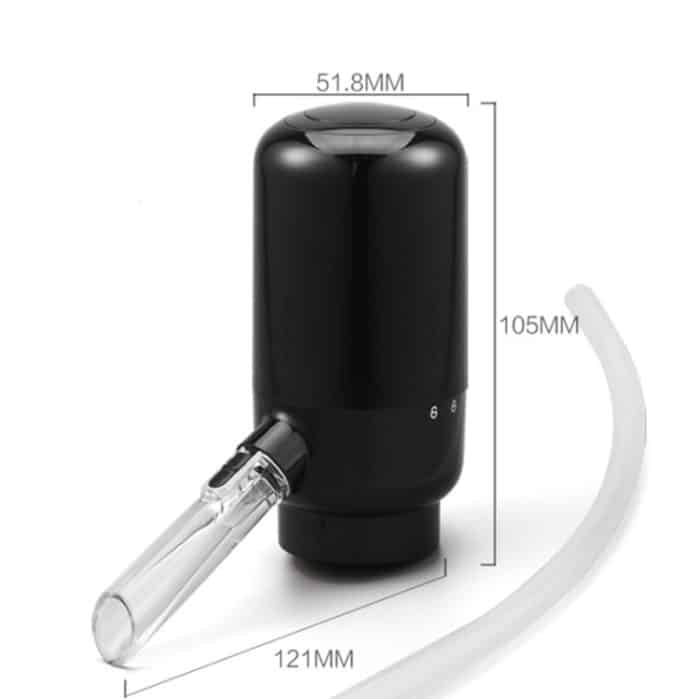 Elektrischer Rotwein-Dekanterspender, Stil:, Black ABS, Red ABS, Stainless Steel, Stainless Steel With Base – Bild 3