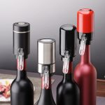 Elektrischer Rotwein-Dekanterspender, Stil:, Black ABS, Red ABS, Stainless Steel, Stainless Steel With Base – Bild 7