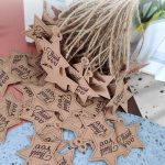 5 Packungen „Thank You DIY Handmade Gift Baked Twine Hang Tag“., L-35 – Bild 5