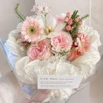 2 Stück wasserdichte Crinkle-Einlage für Blumenverpackungen, White, Cherry Blossom Pink, Lime Green, Cream Beige, Light Blue, Brown, Champagne, Wind Chimes Purple – Bild 4