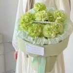 2 Stück wasserdichte Crinkle-Einlage für Blumenverpackungen, White, Cherry Blossom Pink, Lime Green, Cream Beige, Light Blue, Brown, Champagne, Wind Chimes Purple – Bild 6