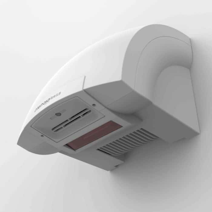 Interhasa 220 V automatischer elektrischer Händetrockner, Mini-Induktions-Händetrockner, Stil:, Single Hot, Hot and Cold – Bild 7