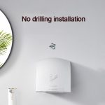 Interhasa 220 V automatischer elektrischer Händetrockner, Mini-Induktions-Händetrockner, Stil:, Single Hot, Hot and Cold – Bild 5