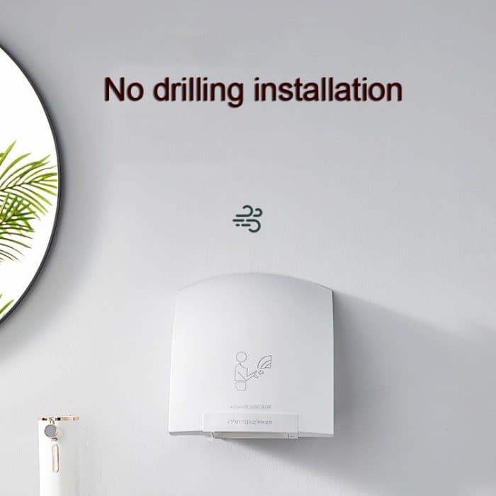 Interhasa 220 V automatischer elektrischer Händetrockner, Mini-Induktions-Händetrockner, Stil:, Single Hot, Hot and Cold – Bild 5