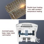 Interhasa 220V 1800W elektrischer Händetrockner mit Heiß- und Kaltschaltung, Modell:, A1002 White, A1002 Gold, A1002 Silver, A1003 White, A1003 Black, A1003 Silver – Bild 6