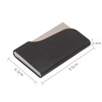 Visitenkarten-Aufbewahrungsbox aus Edelstahl 333 mit großem Fassungsvermögen, Red, Blue, Purple, Black, Grey, Apricot, Brown – Bild 3