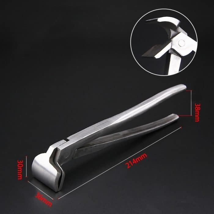 Leder-Flachzange, Saumzange, handgefertigte DIY-Werkzeuge für Taschen und Schuhe, Elbow, Straight Head – Bild 6