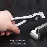 Leder-Flachzange, Saumzange, handgefertigte DIY-Werkzeuge für Taschen und Schuhe, Elbow, Straight Head – Bild 5