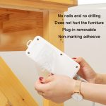 30 Stück spurloses, wandhängendes Multifunktions-Steckregal, Spezifikation:, Single, Double – Bild 3