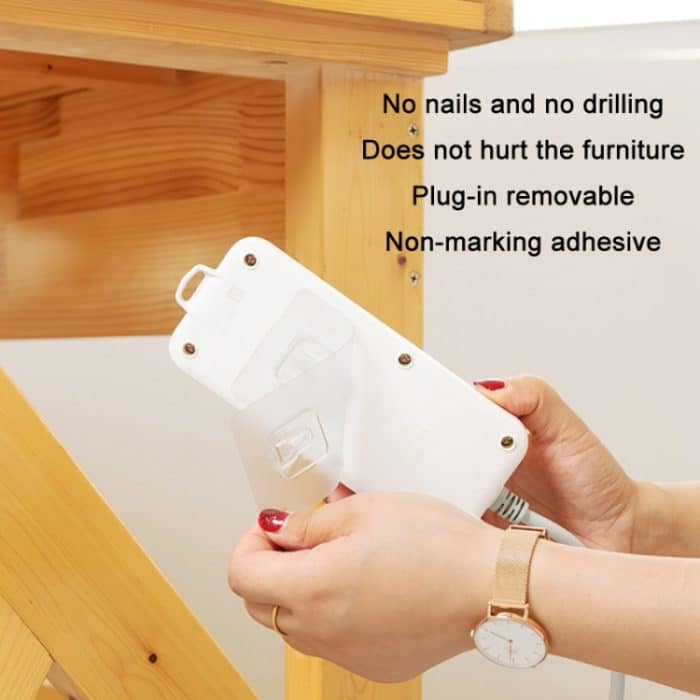 30 Stück spurloses, wandhängendes Multifunktions-Steckregal, Spezifikation:, Single, Double – Bild 3