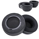 2 Stück Kopfhörer, weich, bequem, Eis-Ohrenschützer für Corsair Virtuoso RGB XT, Spezifikation:, Ice-feeling Cloth, Football Pattern