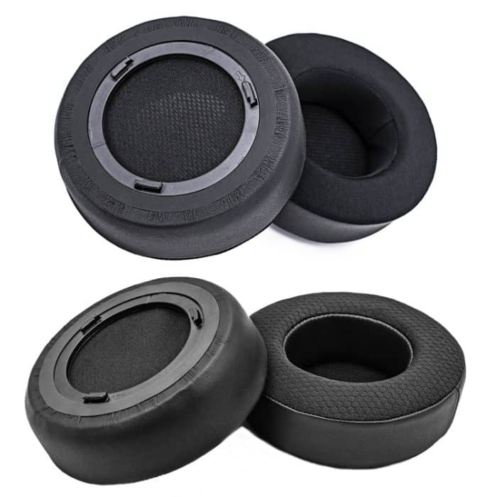 2 Stück Kopfhörer, weich, bequem, Eis-Ohrenschützer für Corsair Virtuoso RGB XT, Spezifikation:, Ice-feeling Cloth, Football Pattern – Bild 2