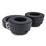 2 Stück Kopfhörer, weich, bequem, Eis-Ohrenschützer für Corsair Virtuoso RGB XT, Spezifikation:, Ice-feeling Cloth, Football Pattern – Bild 5