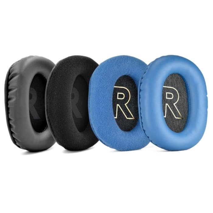 1 Paar Memory Foam-Ohrpolster für Logitech Logitech G Pro/G Pro X, 1 Pair Black Protein Leather, 1 Pair Black Velvet Cloth, 1 Pair Blue Protein Skin, 1 Pair Blue Velvet Cloth – Bild 2
