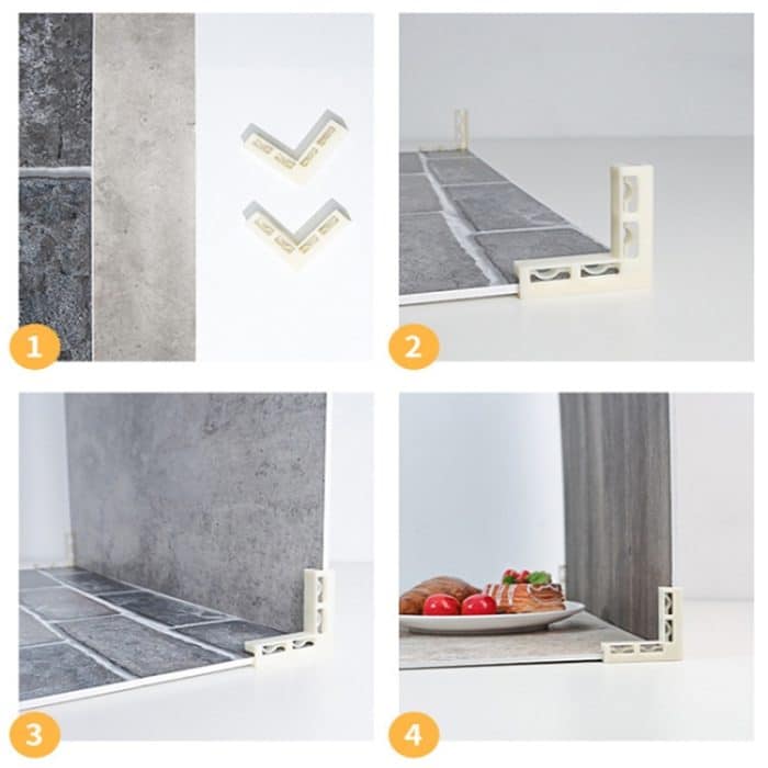 2 STÜCKE Vertikale Schnalle Fotografie Requisiten Marmorierung Foto Hintergrund Board Schnalle – Bild 5