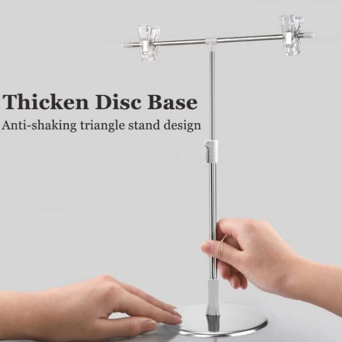 Fotografie Hintergrund Stand Kamera Foto Hintergrund Requisiten, Stil:, T-type 2-section 85cm, T-type Clamp  87cm, T-type Magnetic 80cm, L-type Desktop 85cm, L-type Magnetic 85cm, T-type 4-section  95cm, KT Board – Bild 5