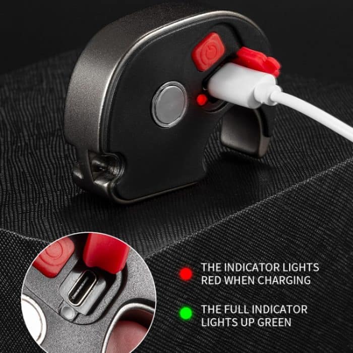 E-SMARTER W5132 Mini-Schlüsselanhänger, starkes Licht, tragbare Taschenlampe, Spezifikation:, Black, Black+Hand Rope – Bild 5