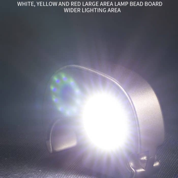 E-SMARTER W5132 Mini-Schlüsselanhänger, starkes Licht, tragbare Taschenlampe, Spezifikation:, Black, Black+Hand Rope – Bild 6