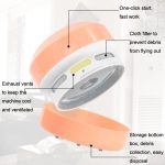 2PCS Desktop Mini Staubsauger Gummi Konfetti Tastatur Reiniger, Pink, Blue – Bild 4