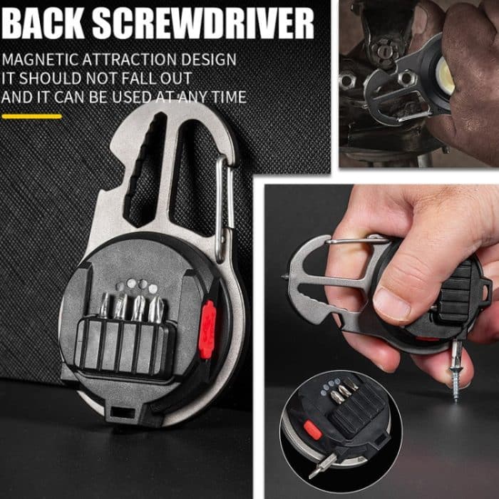 E-SMARTER W5137 Mini Wrench Glare tragbare Taschenlampe, Spezifikation:, Black+Screws, Tarnish+Screws, Black+Screws+Tripod, Tarnish+Screws+Tripod – Bild 4