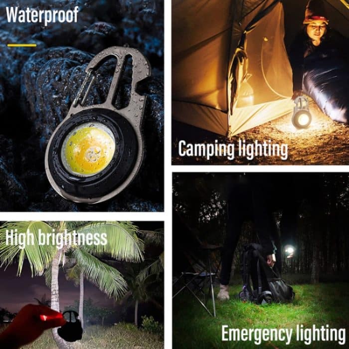 E-SMARTER W5137 Mini Wrench Glare tragbare Taschenlampe, Spezifikation:, Black+Screws, Tarnish+Screws, Black+Screws+Tripod, Tarnish+Screws+Tripod – Bild 6