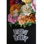 Vier Schmetterlings-Metallprägung Schneiden Sie DIY Kohlenstoffstahlstärke – Bild 5