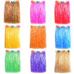 3 Stück hawaiianische Hula-Party-Show-Requisiten, 80cm – Bild 2