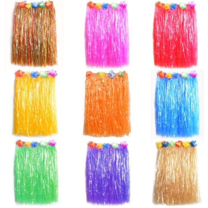 3 Stück hawaiianische Hula-Party-Show-Requisiten, 80cm – Bild 2