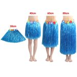 3 Stück hawaiianische Hula-Party-Show-Requisiten, 40cm – Bild 3