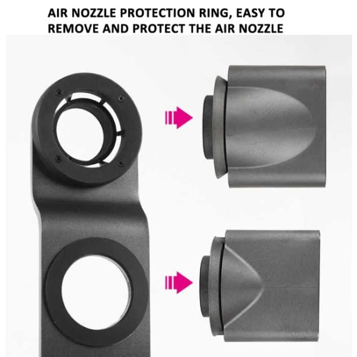 Für Dyson Supersonic Haartrockner Ständerhalter mit Kabelaufbewahrungsfunktion, Stored 4 Attachment – Bild 7