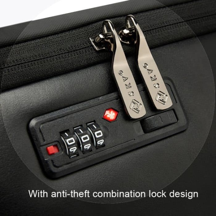 SKV B20430 Männer Große Kapazität Pendeln Computer Tasche Business Casual Rucksack, SKV B20430 Blue, SKV B20430 Black, SKV B20430 Grey – Bild 3