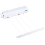 Frühling Automatische ausziehbare Wäscheleine Wäscheständer Handtuchhalter,Stil:, Four Wired, Five Wired