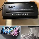 RAYSON A606B 10L A4 Kleiner Mini-Büroaktenvernichter Elektrischer Aktenvernichter, EU-Stecker – Bild 6