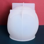 D804 Epoxidform Schädel Kerze Silikonform – Bild 4