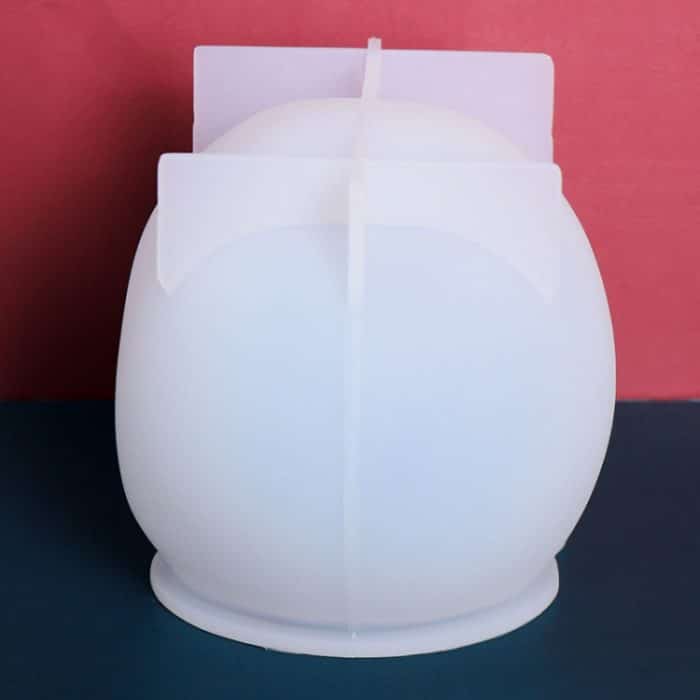 D804 Epoxidform Schädel Kerze Silikonform – Bild 4